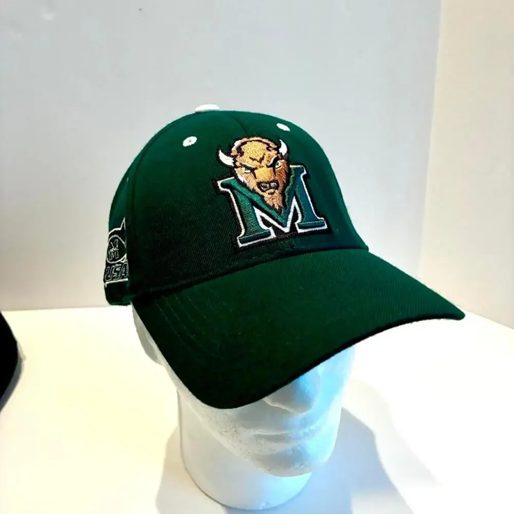Marshall Thundering Herd Hat Adjustable Green NCAA Baseball Cap Top of the World